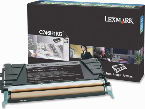 Lexmark C746H1KG Black Originál (C746H1KG)