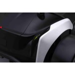 Mamido Detská elektrická motokára Fast 3 Drift biela