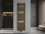 MEXEN - Ares vykurovací rebrík/radiátor 1800 x 500 mm, 647 W, zlatá W102-1800-500-00-50