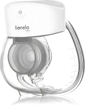 Lionelo FIDI Free Lumi White Natural / Odsávačka materského mlieka / hands-free / bezdrôtová / 9 úrovní intenzity / LED (LOC-FIDI FREE LUMI WHITE NATURAL)