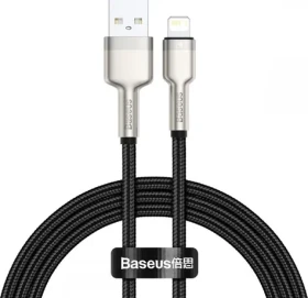 Baseus CALJK-A01 Kábel USB-A (M) - Lightning (M) 1 m čierna (CALJK-A01)