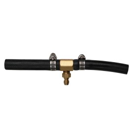 KS Tools 150.2365 Hadica adaptéra pre malý ventil Schrader 5/16"x32 UNF vnútorný závit a 1/4" hadicová prípojka; 150.2365