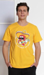 Pánske pyžamo Capri Mexico Yellow s potlačou - Gazzaz L