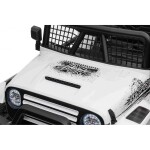 Mamido Mamido Elektrické autíčko OFF ROAD EXTREME 4x4 biele 24V | 200W | 50 kg | EVA | LED | 2,4 Ghz | ECO koža