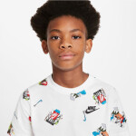 Chlapčenské tričko Sportswear Aop Jr DQ3856 100 Nike