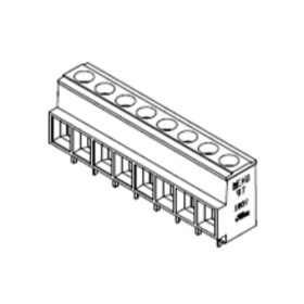 Molex 399700103 svorkovnice pre tlačiarne Pólov 3 1 ks; 399700103