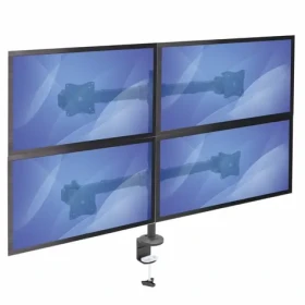StarTech Držiak monitora 4X rameno 360° čierna / Držiak monitora / VESA 75x75 a 100x100 mm / do 27” / nosnosť 8 kg (ARMQUAD)