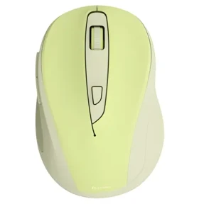 HAMA WM-400 zelená / Bezdrôtová optická myš / 1600dpi / 6 tlačidiel / tichá / 2.4GHz