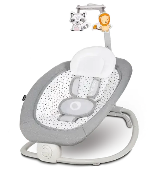 Lionelo Dojčenské lehátko Pascal Grey Dove / do 9 kg (LLEZPASCGYDVEXXXXXXX)