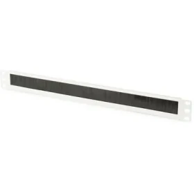 Digitus Kefová priechodka 1U šedá / Krycí panel / 483 mm (19") / kefový otvor 423x27 mm / oceľový plech (DN-97660)