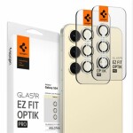 Spigen Glass TR EZ Fit Optik Pre ochranné sklo na fotoaparát pre Samsung Galaxy S24 2ks žltá (AGL07444)