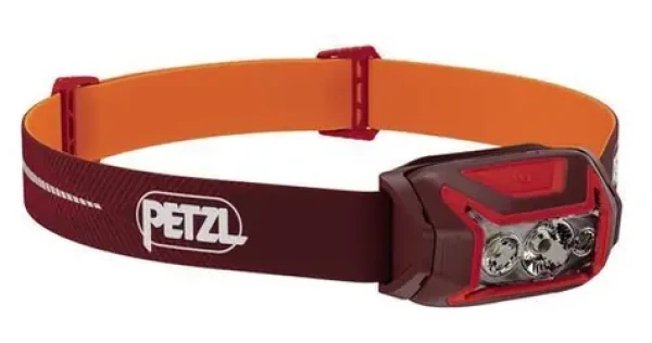 Petzl Actik Core červená / Čelové svietidlo / 625 lm / dosvit až 115 m / 1250 mAh / IPX4 (E065AB02)