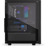 Endorfy Ventum 200 Air čierna / Mid tower / ATX / 4x 120mm / 2x USB 3.0 / mesh panel / priehľadná bočnica / bez zdroja (EY2A002)