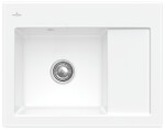 VILLEROY & BOCH VILLEROY & BOCH - Keramický drez Villeroy &amp; Boch Subway 45 Compact, 331201R1 White Alpin 331201R1