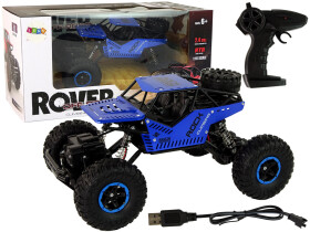 Mamido Terénne auto na diaľkové ovládanie R/C 1:16 čierna modrá