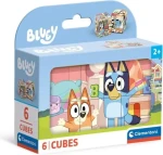 Clementoni Obrázkové kocky Bluey