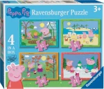 Ravensburger Puzzle Prasiatko Peppa: Ročné obdobie 4 v 1/12, 16, 20, 24 dielikov