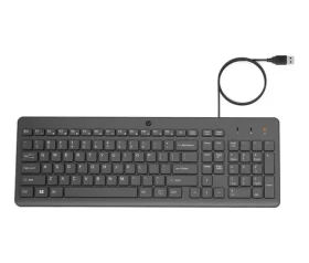 HP 150 ENG čierna / Drôtová klávesnica / USB-A / ENG layout (664R5AA#ABB)