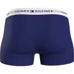 Pánske boxerky 3P TRUNK PRINT UM0UM02768 0W2 modré Tommy Hilfiger