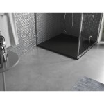 MEXEN - Amon štvorcová sprchová vanička SMC 100 x 100, čierna 4F701010