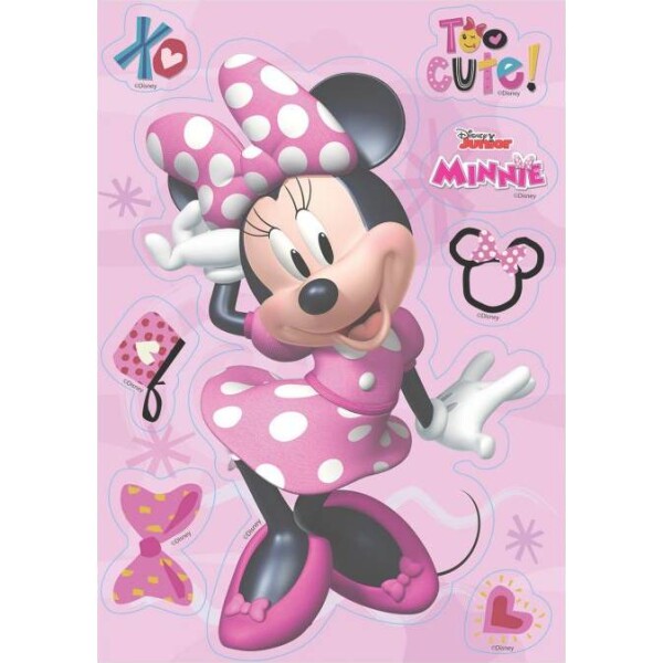 Jedlý papier 20 cm Minnie 14,8x21 cm - Dekora - Dekora