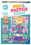 Ravensburger Mix amp; Match Roztomilí roboti