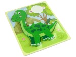 Mamido Drevené puzzle pre najmenších dinosaurus