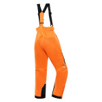 Dětské lyžařské kalhoty s membránou ptx ALPINE PRO OSAGO neon shocking orange 92-98