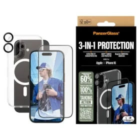 PanzerGlass 3-in-1 Protection Bundle iPhone 16 (170223)