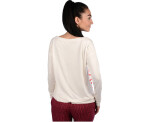 Dámske tričko QS5833E - Calvin Klein S smetanová