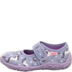 Dievčenské papuče BONNY Blue/Multicolored Superfit 1-800283-8080 - 30