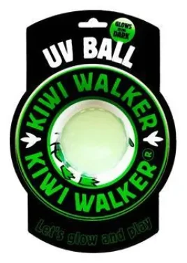KIWI WALKER Svietiaca plávacia loptička Maxi / Hračka pre psov / Guma (TPR-500)