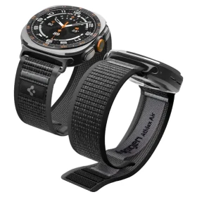 Spigen Athlex Air Active čierno-šedá / Remienok pre Samsung Galaxy Watch Ultra 2/1 47mm / nylon (AMP11614)