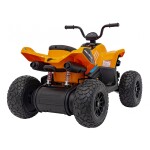 Mamido Detská elektrická štvorkolka McLaren Racing MCL 35 oranžová