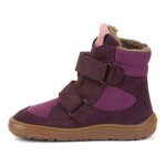 Dievčenské zimné barefoot topánky TEX WINTER Purple Froddo G3160247-7 - 38