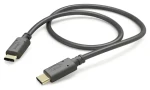 HAMA USB-C / USB-C čierna / Nabíjací a dátový kábel / 1,5 m / 480 Mbit/s