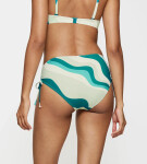 Dámske letné mix & match midi plavky 02 pt - MODRÁ - modrá a biela M007 - TRIUMPH BLUE 36