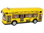 Žltý mestský autobus s trecím pohonom 1:18