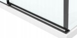 REA - Sprchovací kút Solar 80x100 čierna matná REA-K6310