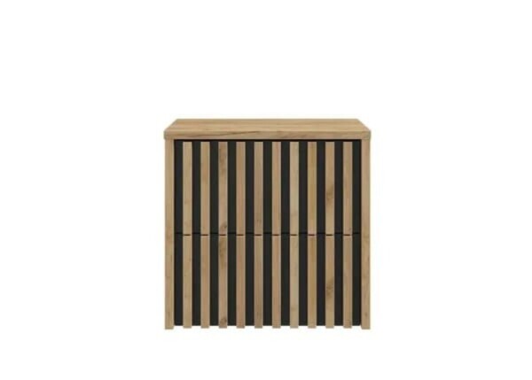 Kúpeľňová skrinka s krycou doskou SAT Delano 60x56x45 cm dub mat DELANO60ZDCDE DELANO60ZDCDE