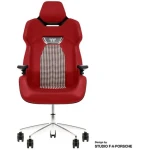 Thermaltake ARGENT E700 Design by Studio FA Porsche čierno-červená / Herná stolička / nastaviteľná / nosnosť až 150 kg (GGC-ARG-RBLFDL-01)