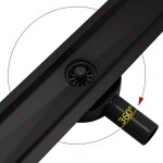 REA - Lineárne sprchový žľab Neo Pre 2v1 900 čierny REA-G8908