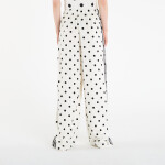 Kalhoty adidas Satin Polka Dots Wide Leg Pant Off White L