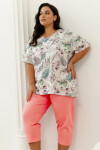 3369 DÁMSKE PYŽAMO RENNY 2XL-3XL MIX 3xl