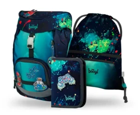 BAAGL SET 3 AIRY Chill: batoh, peračník, sáčok (A-34496)