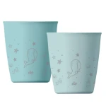 NIP NATURE line kalíšok 2ks modrá / od 12 mesiacov (NIP38839-51)