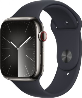 Apple Apple Watch 9 4G 45mm Edelst graphit Sportarm. mn M/L