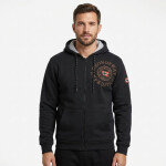 Mikina Geografické Nórsko Geganto DB 100 M WZ3024H/GN-Black men S