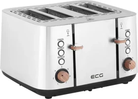 ECG ST 4767 Timber biela / hriankovač / 1850 W / 4 hrianky / 7 stupňov opekania / rozpekania (100001916051)