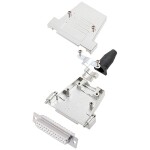 Encitech DTSL25-SJSRG-T-DBS-W-K 6355-8086-13 sada D-SUB zásuvková lišta 180 ° Pólov: 25 spájkovaný 1 ks; 6355-8086-13